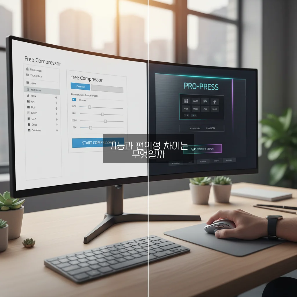 동영상 압축 프로그램 무료 vs 유료 비교 관련 이미지 2