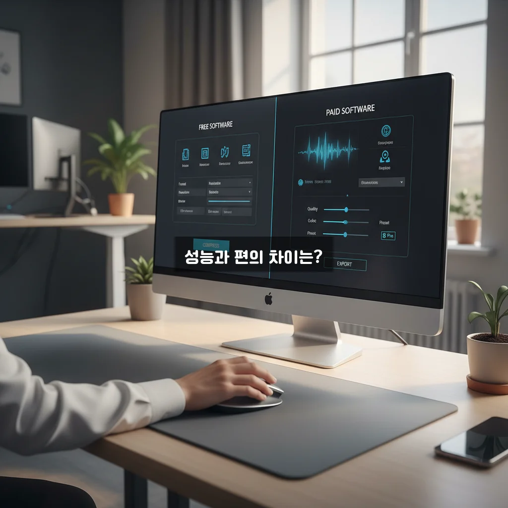 동영상 압축 프로그램 무료 vs 유료 비교 관련 이미지 3