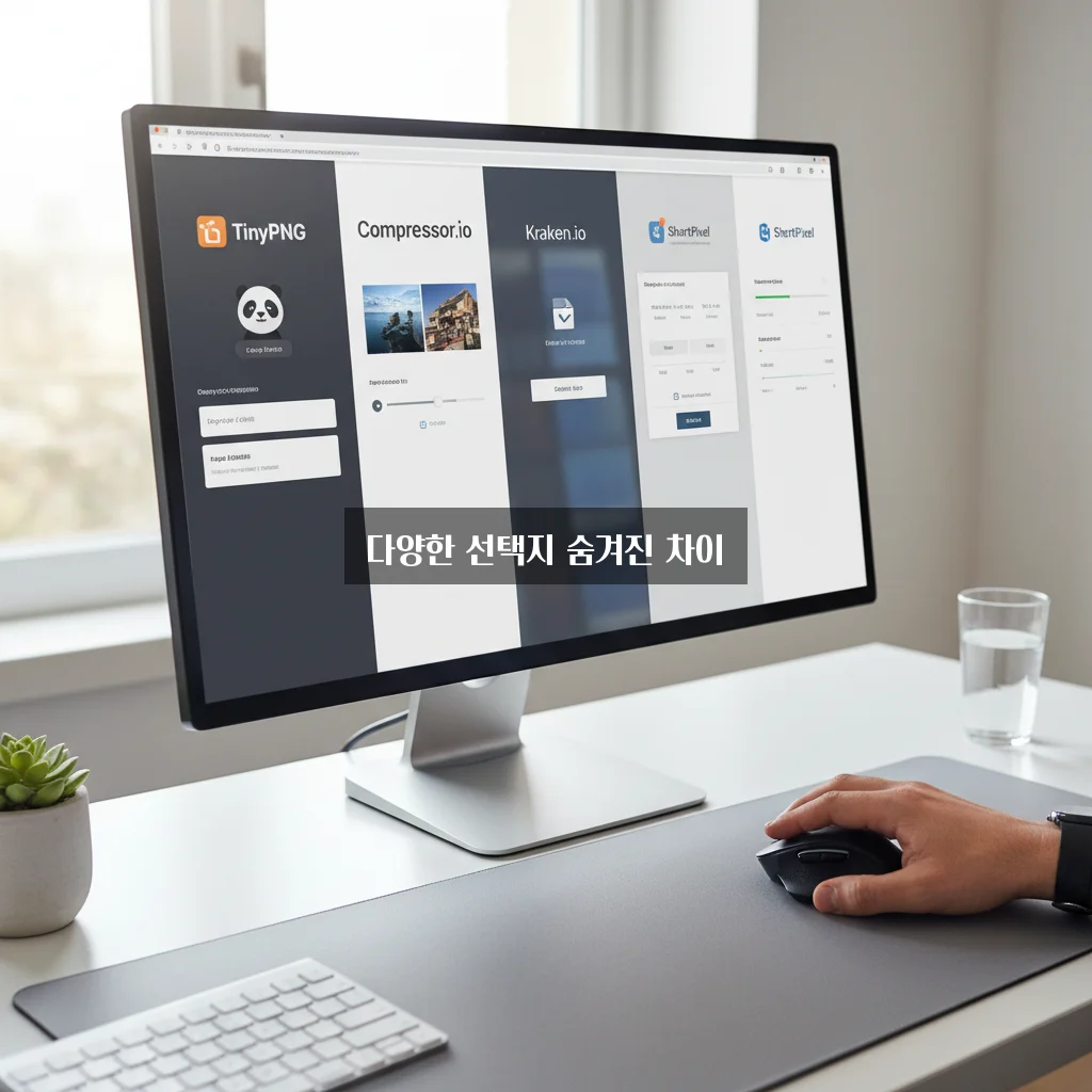 이미지 압축 사이트 대체 서비스 비교 관련 이미지 1