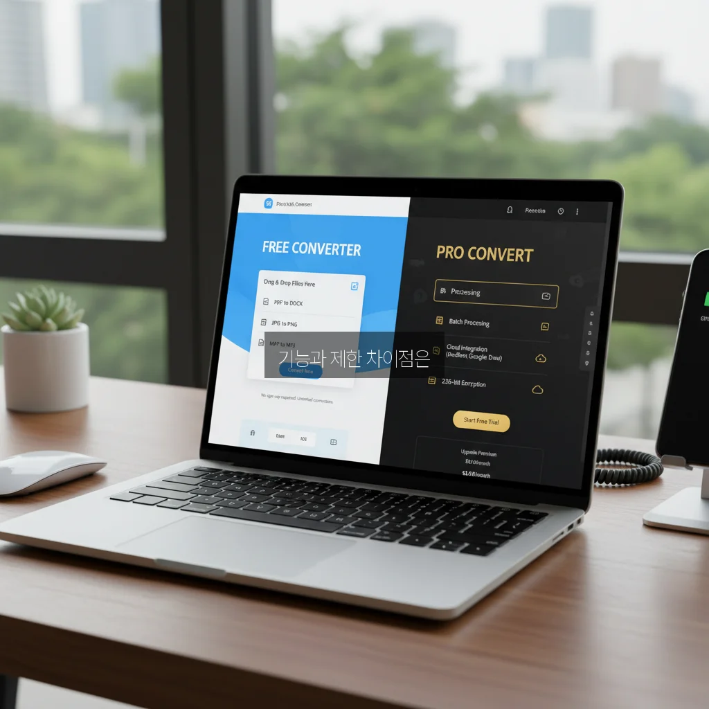 파일 변환 사이트 무료 vs 유료 비교 관련 이미지 3