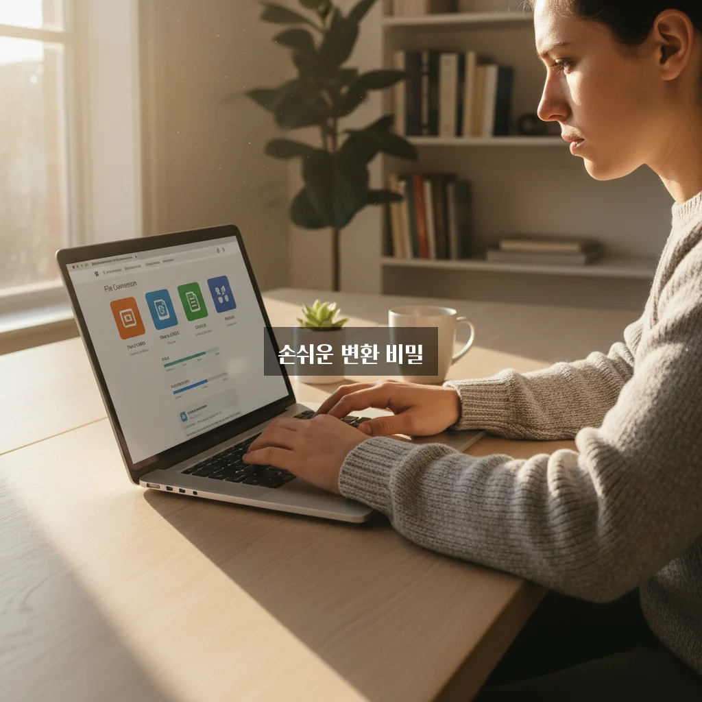 파일 변환 사이트 사용법 가이드 관련 이미지 2