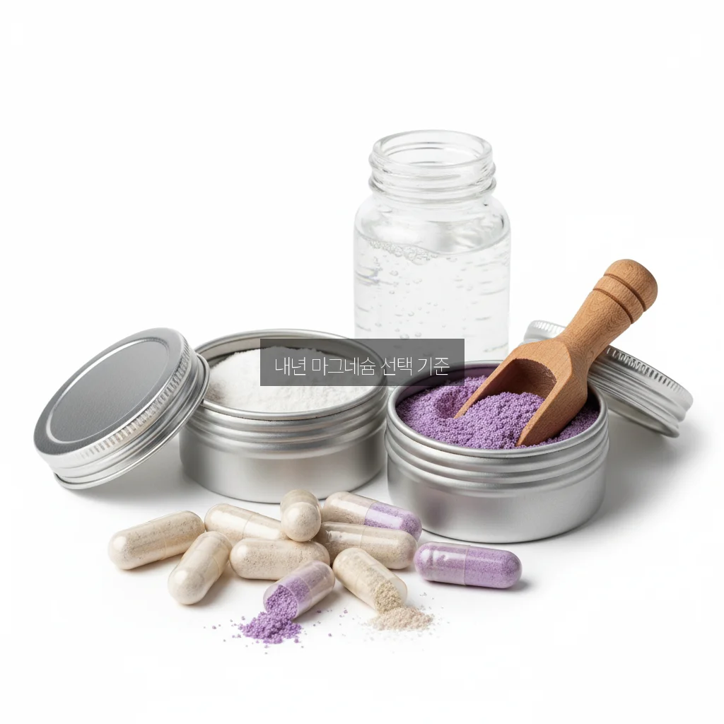 2026년 마그네슘 추천 완벽 정리 가이드 관련 이미지 3