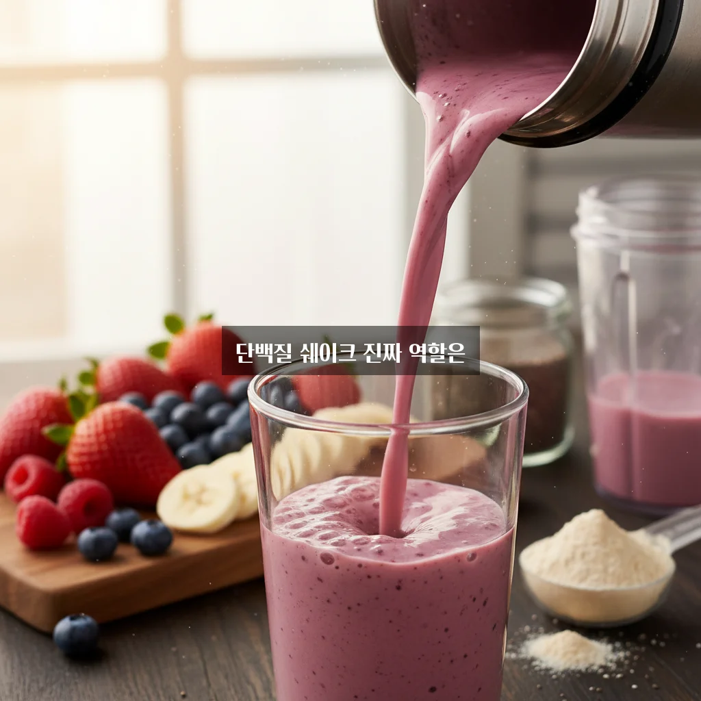 단백질 쉐이크 효과 제대로 알아보기: 진짜 효과는? 관련 이미지 1