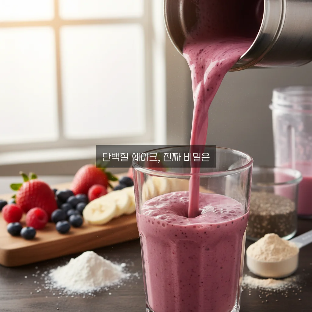 단백질 쉐이크 효과 제대로 알아보기: 진짜 효과는? 관련 이미지 3