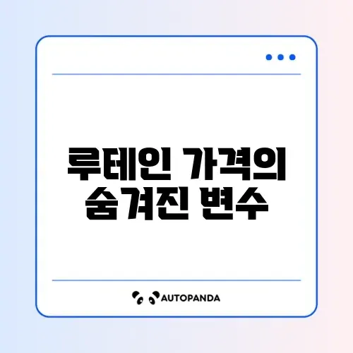 루테인 비용 얼마나 들까? 완벽 정리 알아보기