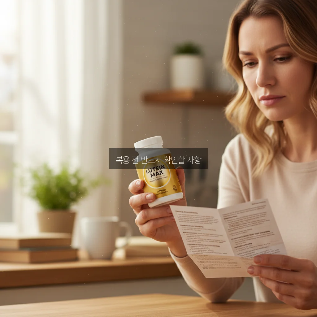 루테인 복용 시 꼭 알아야 할 주의점 완벽 정리 관련 이미지 3
