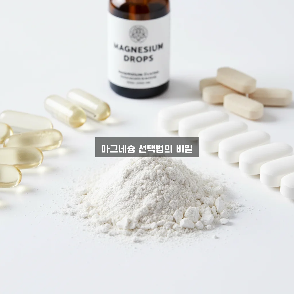 마그네슘 추천 기준 완벽 정리 가이드 관련 이미지 1