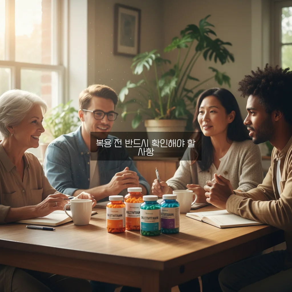 멀티비타민 복용 시 꼭 알아야 할 주의할 점 가이드 관련 이미지 3