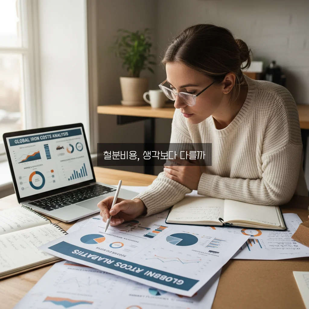 철분 비용 얼마나 들까? 완벽 정리 가이드 관련 이미지 1