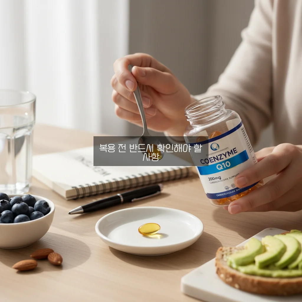 코엔자임Q10 복용 시 주의할 점 완벽 정리 관련 이미지 3